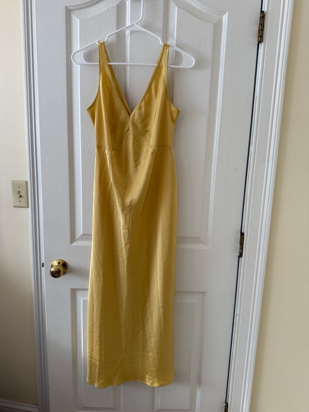 Yellow Slip Maxi Dress - Women